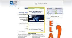 Desktop Screenshot of cegmester.hu